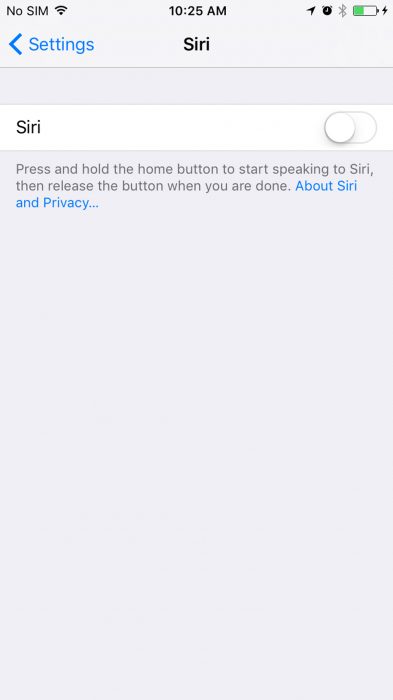 Hey Siri in iOS 105