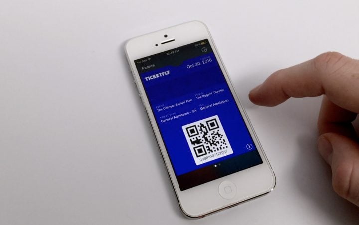 Add Tickets to Wallet to be Used on Lock Screen