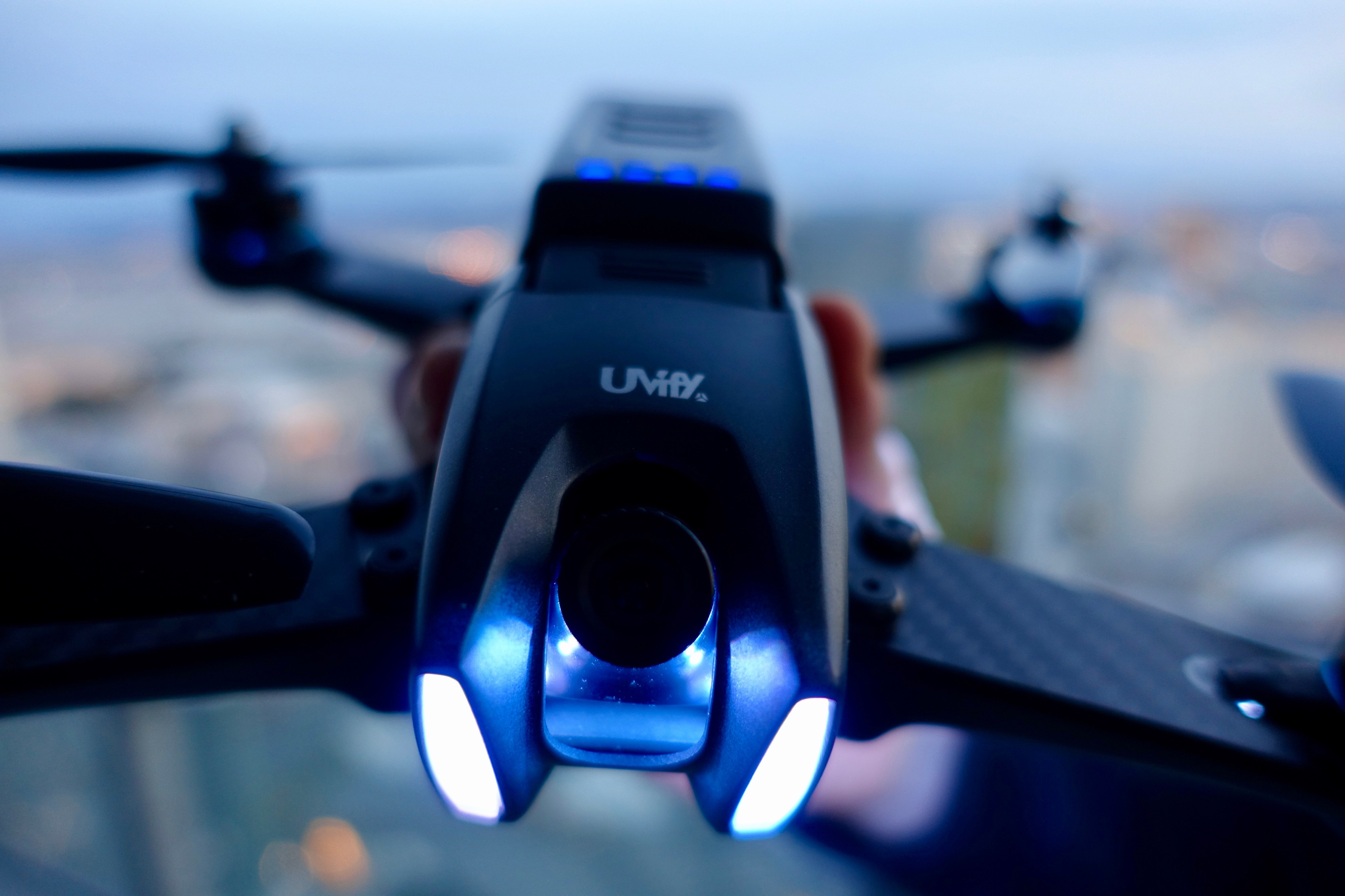 Close up of the UVify Draco.