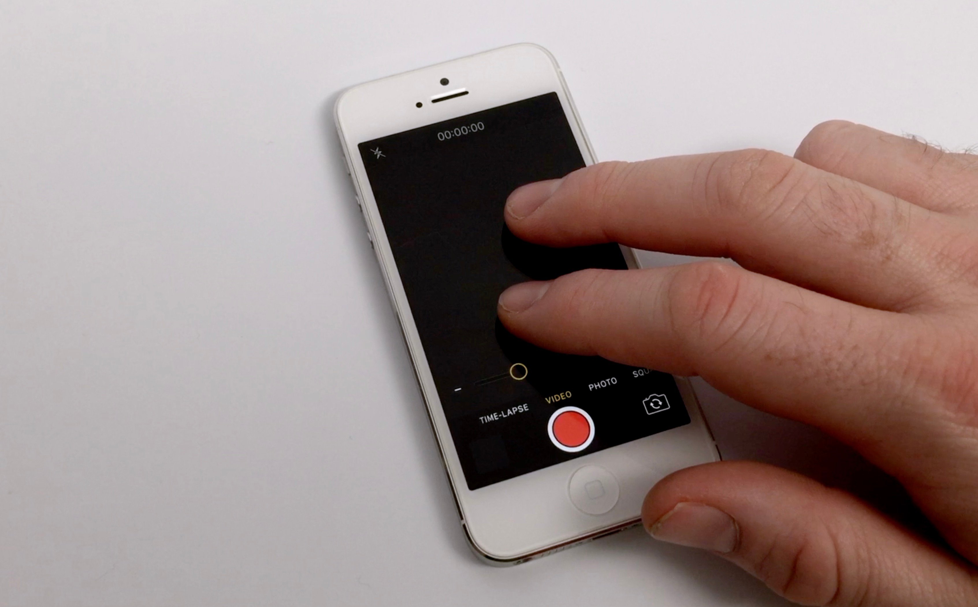 Pinch to Zoom While Recording