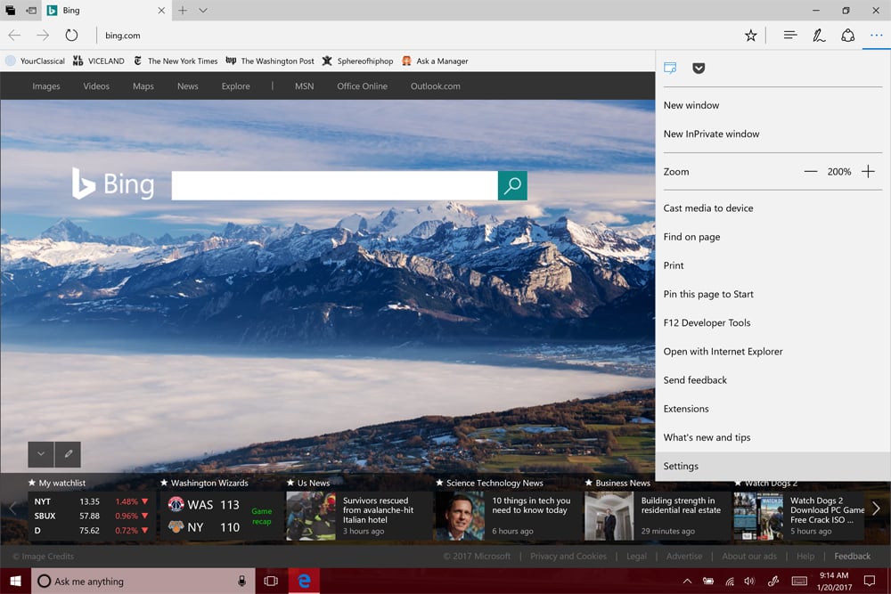 How to Set a Homepage in Microsoft Edge