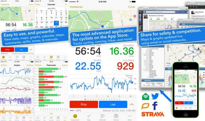 Use Cyclemeter to get the best bike workouts.