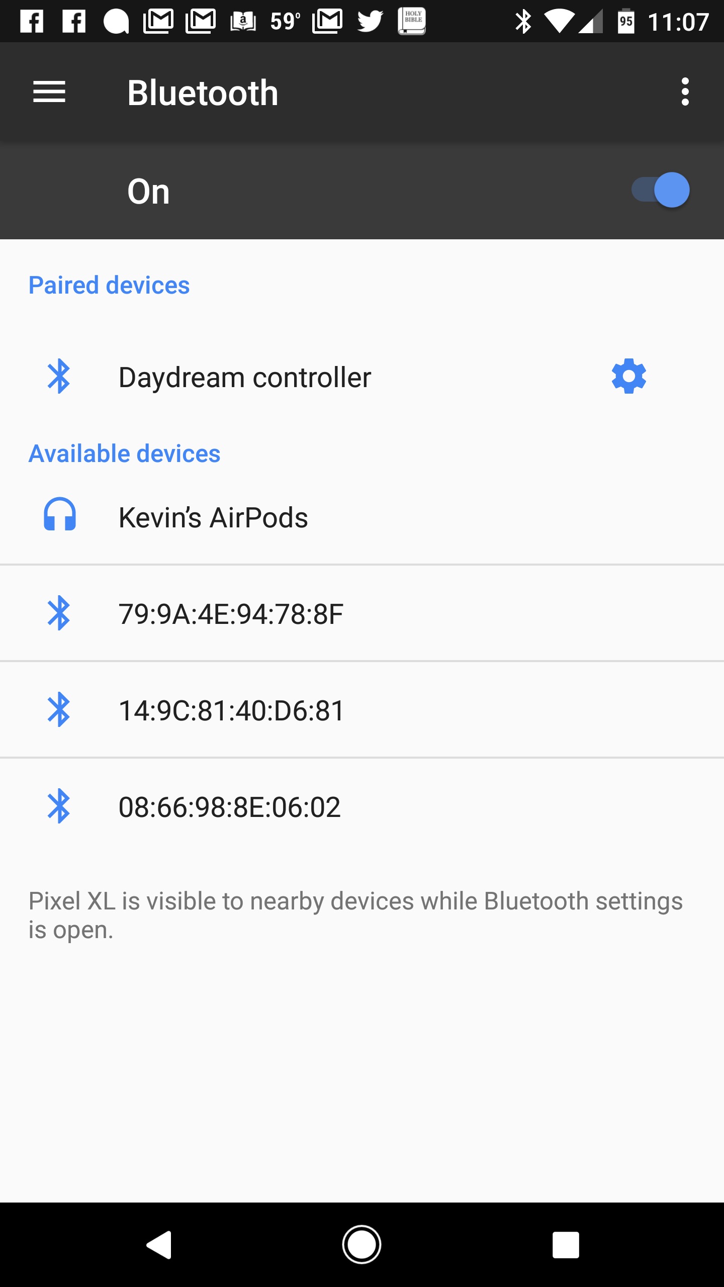 connect airpods to android phone