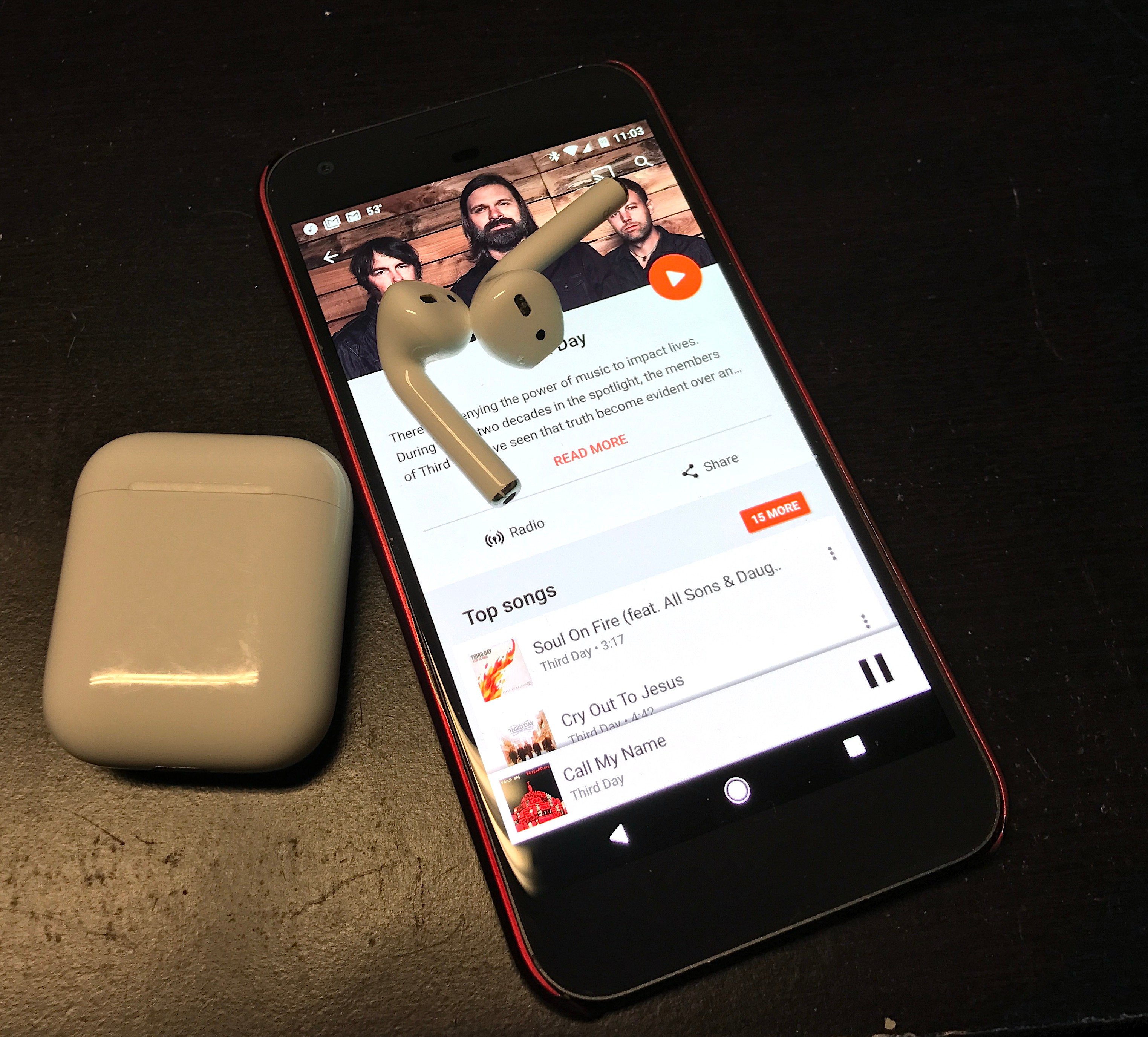 how to connect airpods with android