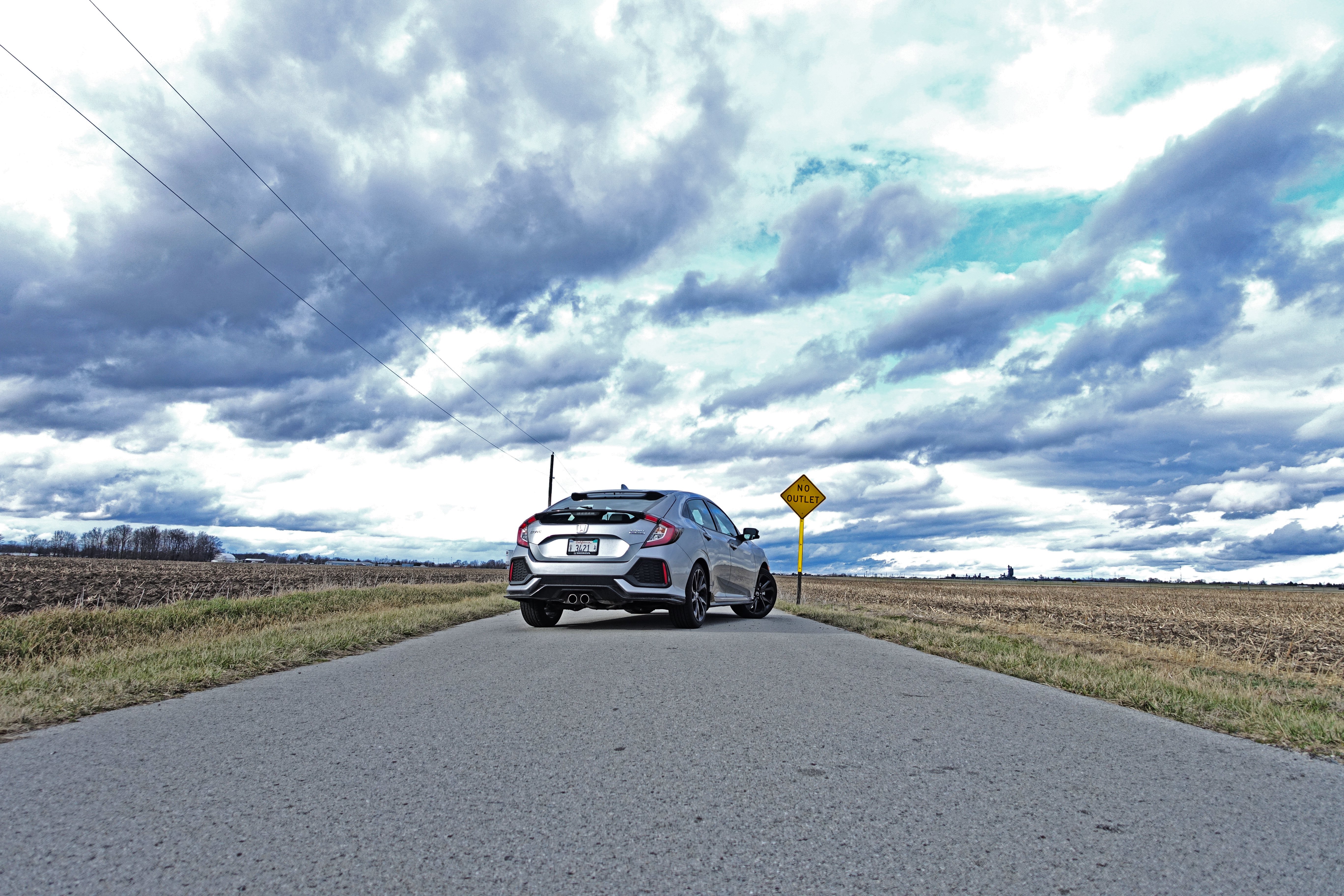 The 2017 Honda Civic Hatchback Sport Touring is fun to drive.