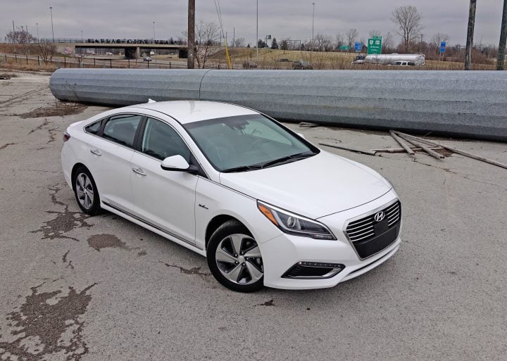 The 2017 Hyundai Sonata Plug-In Hybrid .