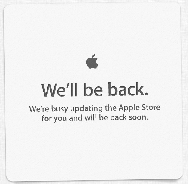 The Apple Store is going down tonight and you could wake up to see new Apple products without an event.