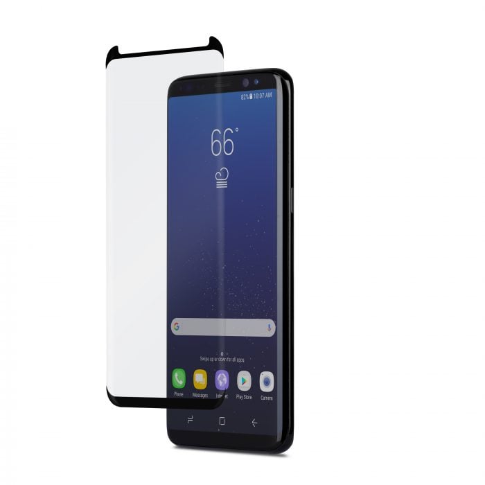 The Moshi Galaxy S8 screen protector is strong and helps keep fingerprints off your phone screen.