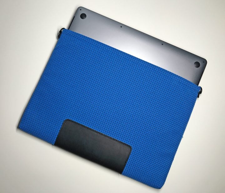 This is a stylish, slim and protective MacBook Pro sleeve. 