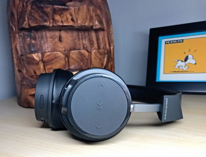 You can control music and access Siri and personal assistants with buttons on the headphones.