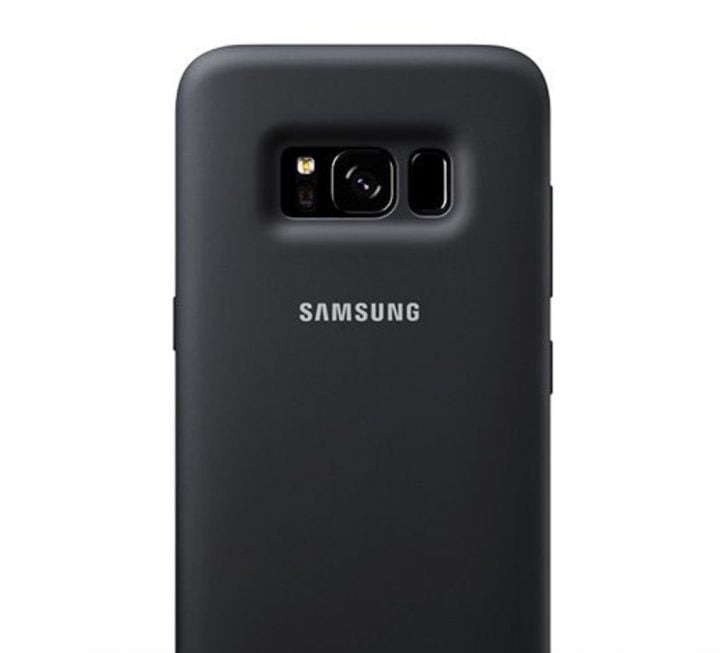 Samsung Silicon and Clear Case