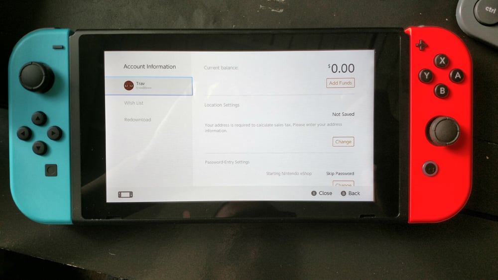 Switch guide. Аккаунт Нинтендо свитч. Nintendo Switch account.