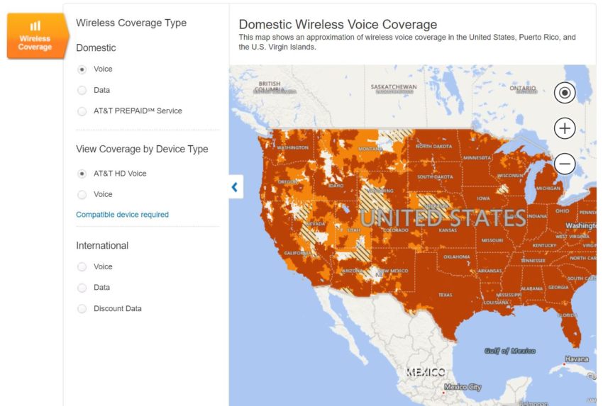 AT&T VS T-MOBILE COVERAGE