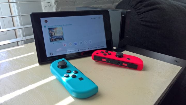 The recently released Nintendo Switch.