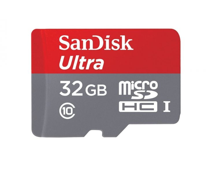 SanDisk Ultra 32GB UHS-I Class 10 Card with Adapter - $14.99