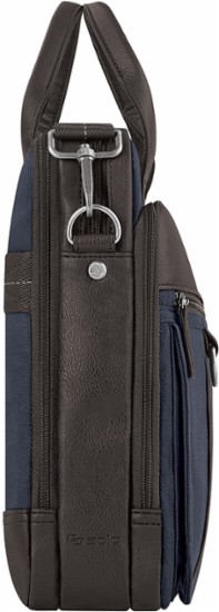 solo badford laptop briefcase side view