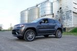 The air lift system can raise the ride height significantly to go offroad.