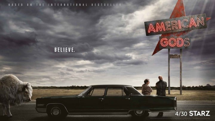 The American Gods release date is April 30th.