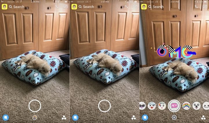 Using 3D effects with the new Snapchat World Lenses is easy.