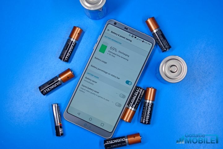 The LG G6 battery life is good and there are wireless and fast charge options.