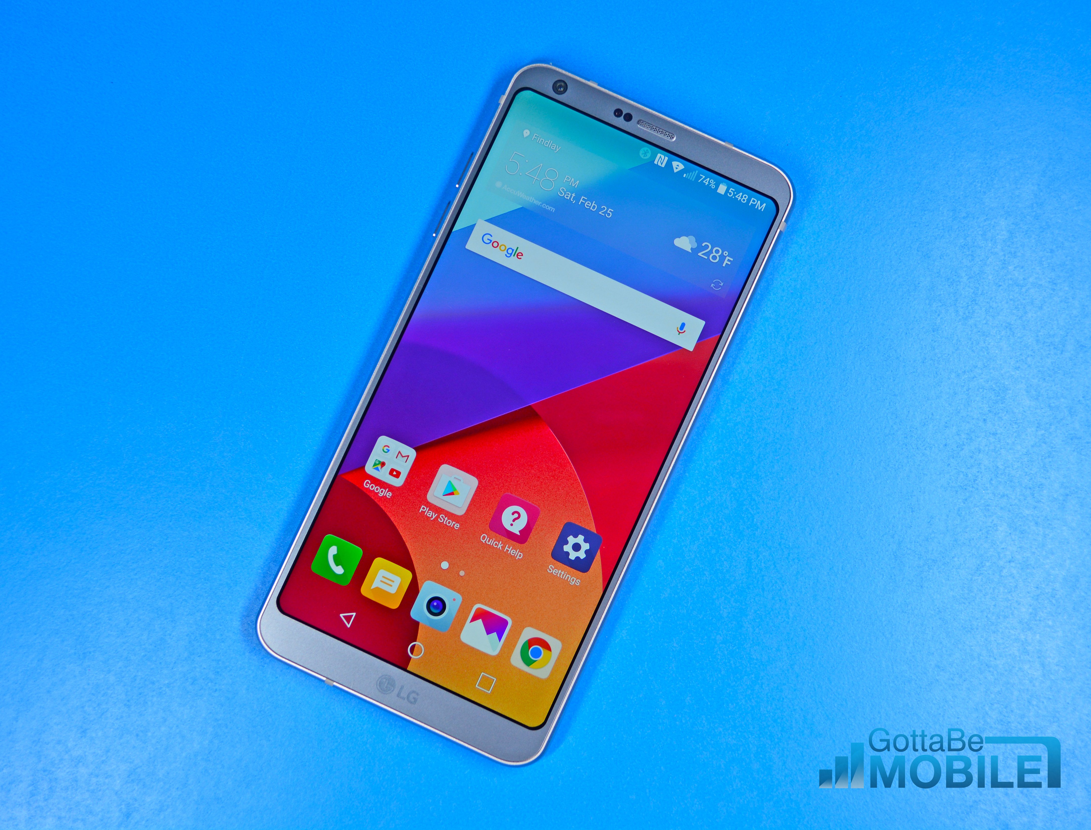 Curved corners look great and help protect the display if you drop the phone.