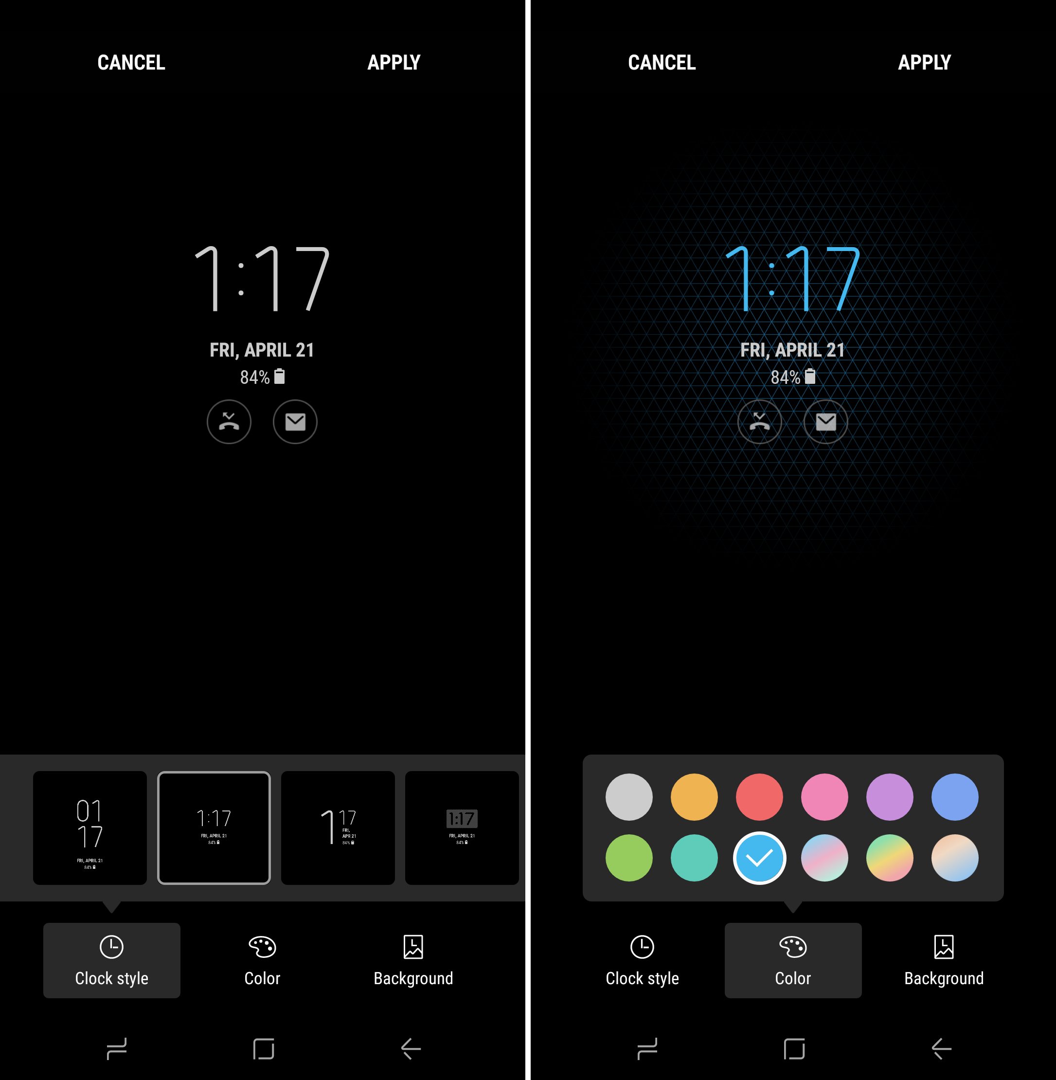 олвейс он дисплей хуавей