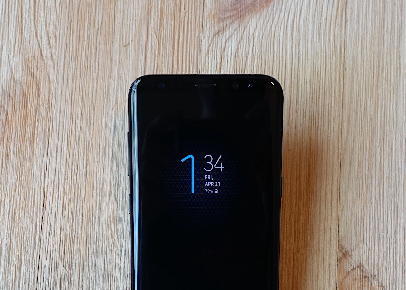 How To Hide The Home Button On Galaxy S8 Always On Display