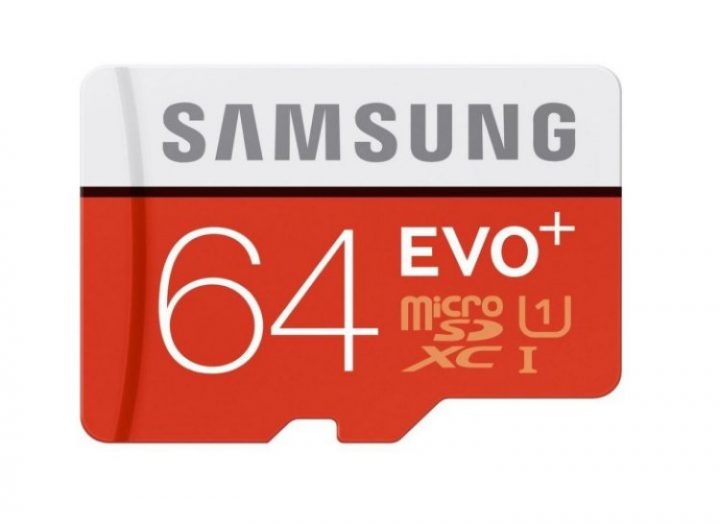 Samsung EVO+ 64GB MicroSD Card