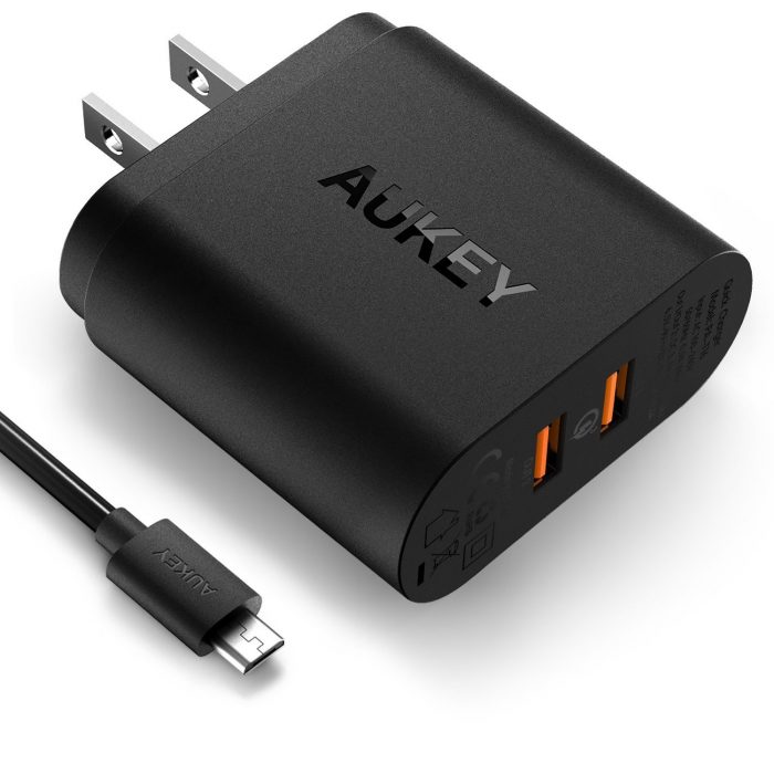 Aukey Dual QC 3.0 Wall Charger