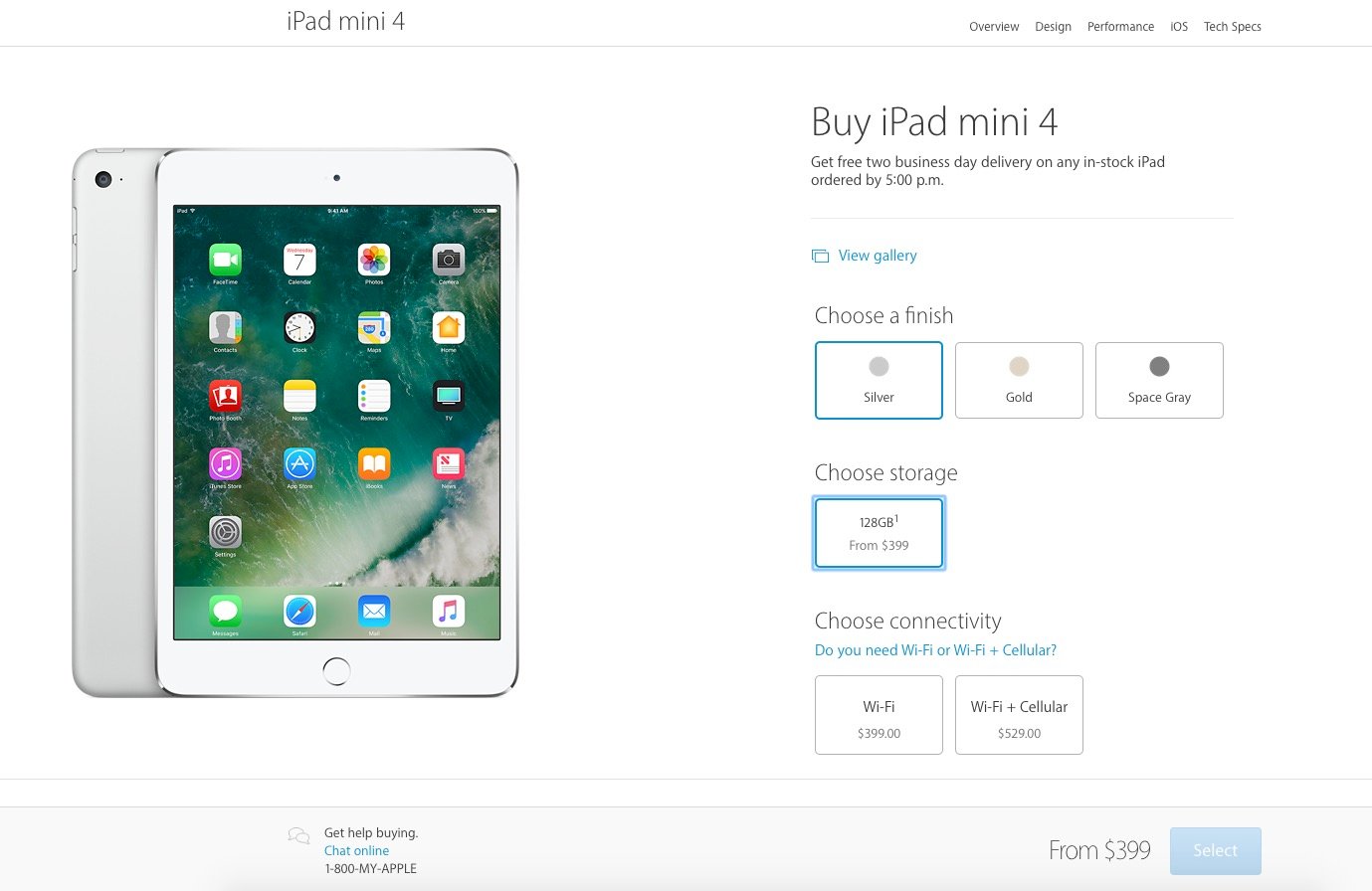 128GB Apple iPad Mini 4 Review: New Lower Price