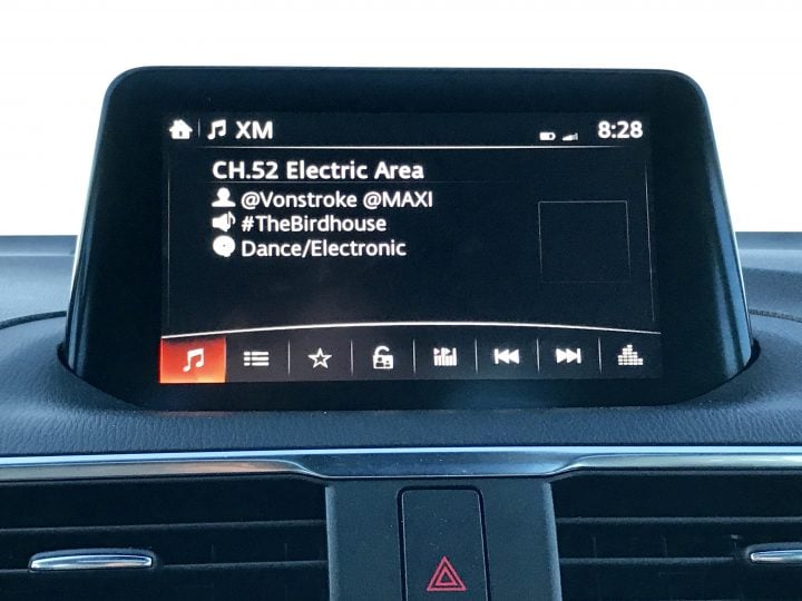 The Mazda Connect infotainment system is nice, but lacks CarPlay or Android Auto support at this stage. 