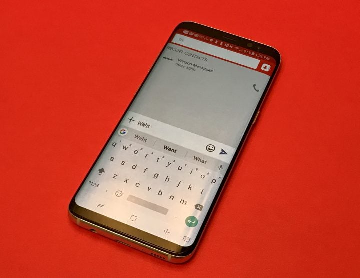 How to fix Galaxy S8 autocorrect problems.