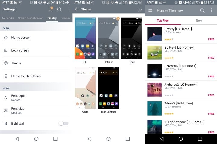 Pick a new LG G6 theme.