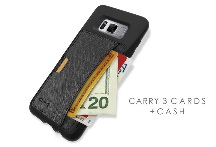 CM4 Wallet & Kickstand Case for Galaxy S8