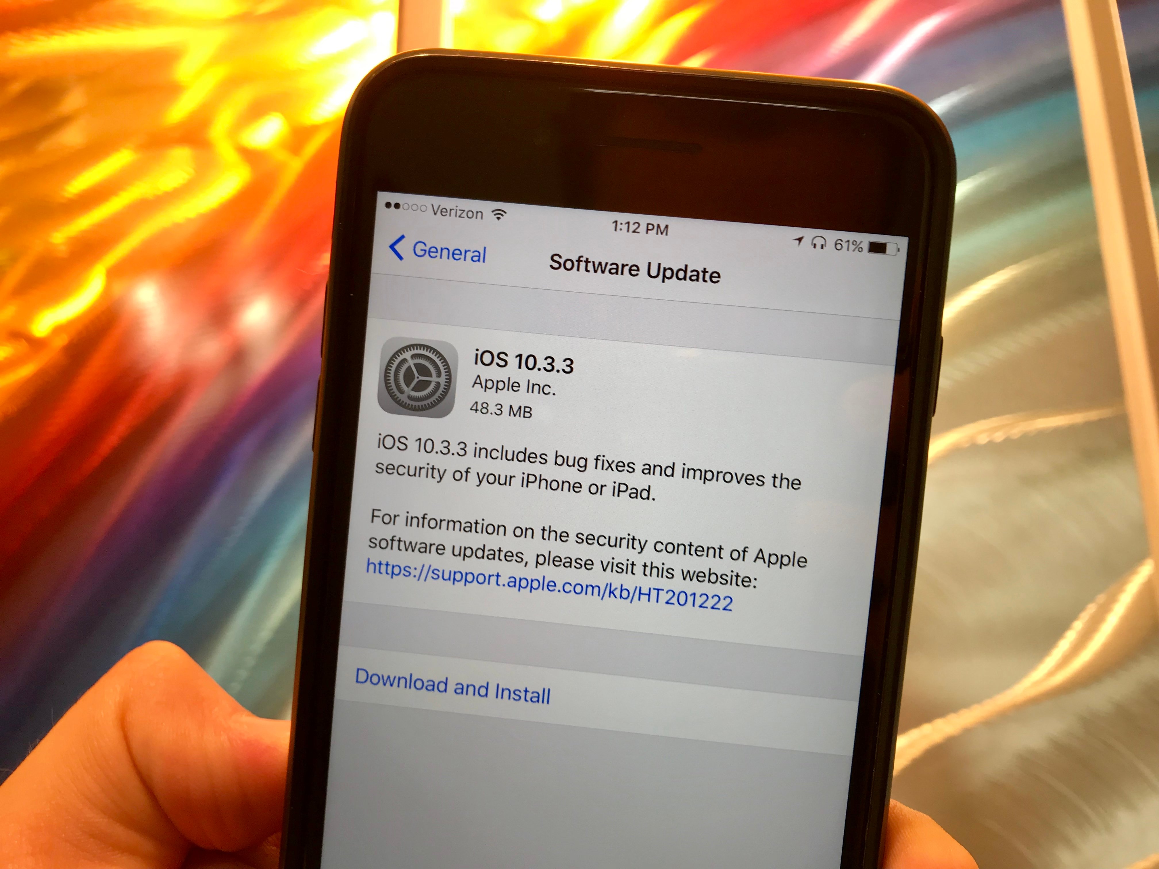 This is what's new in IOS 10.3.3 and iOS 10.3.