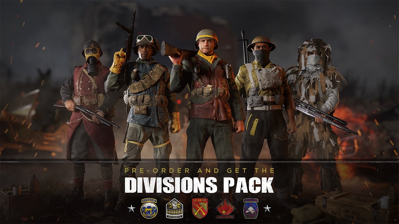 Here's what you need to know about the Call of Duty: WWII divisions.