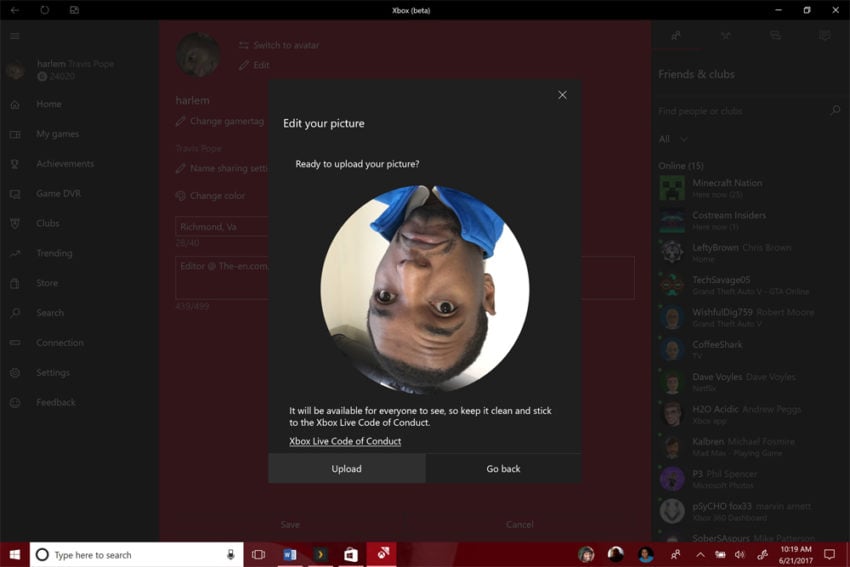 How to Add a Custom Gamerpic to Xbox Live for Xbox One