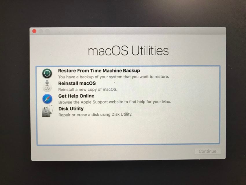 How to downgrade macOS High Sierra to macOS Sierra. 