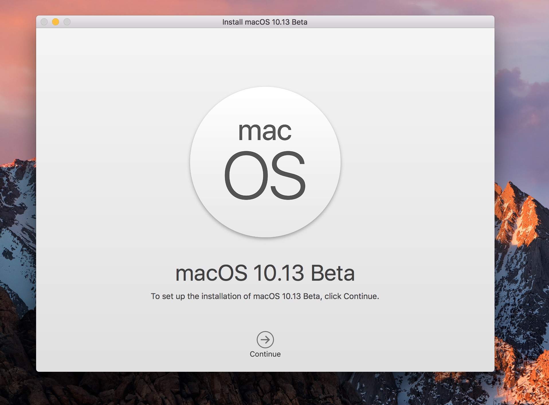 Install the macOS High Sierra beta.
