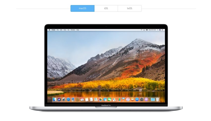 Sign up to be in the macOS High Sierra public beta now.