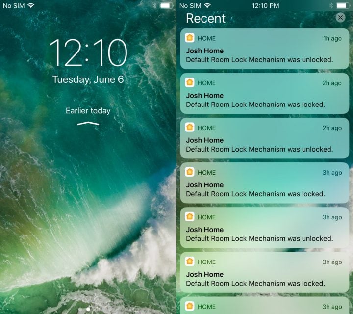 Lock Screen & Notifications Are One