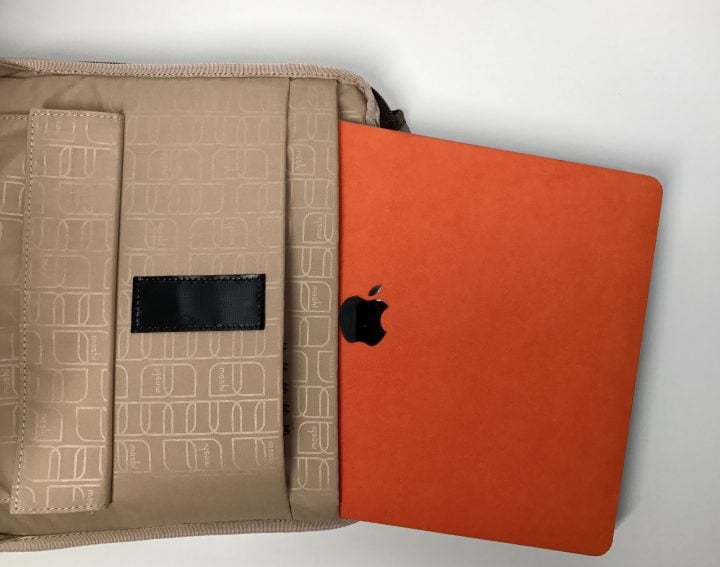 The laptop compartment fits the 15-inch MacBook Pro perfectly. 