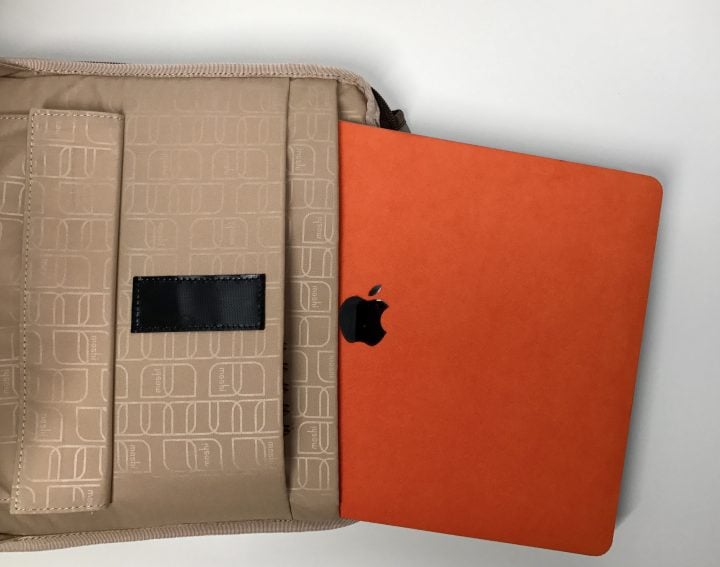 The laptop compartment fits the 15-inch MacBook Pro perfectly.