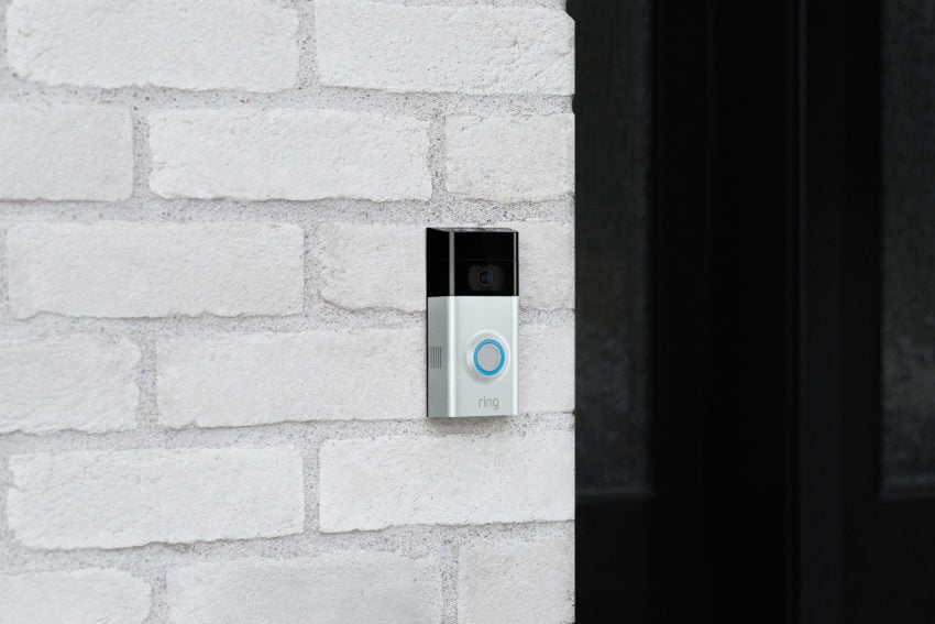 The Ring Video Doorbell 2 is slightly larger than the old model.