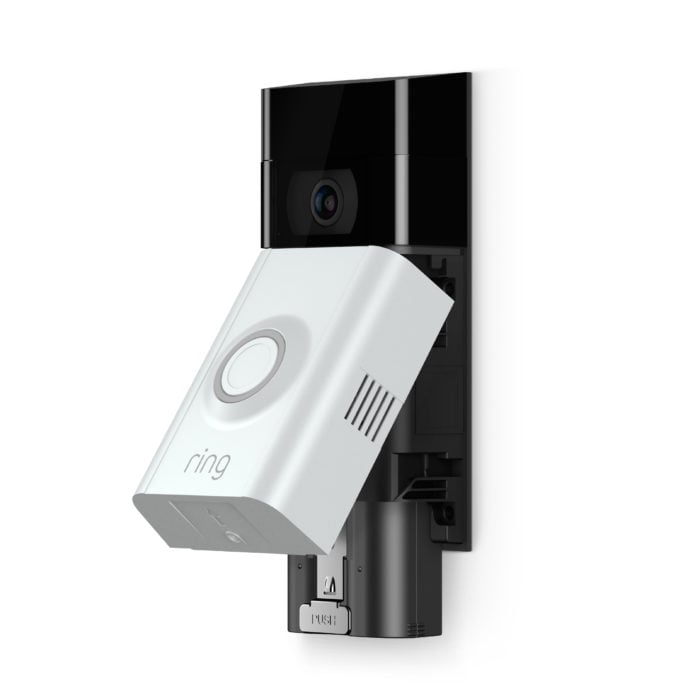 Easily swap batteries on your Ring Video Doorbell 2. 