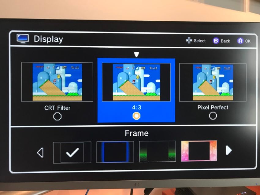 Change the SNES Classic Video Mode.