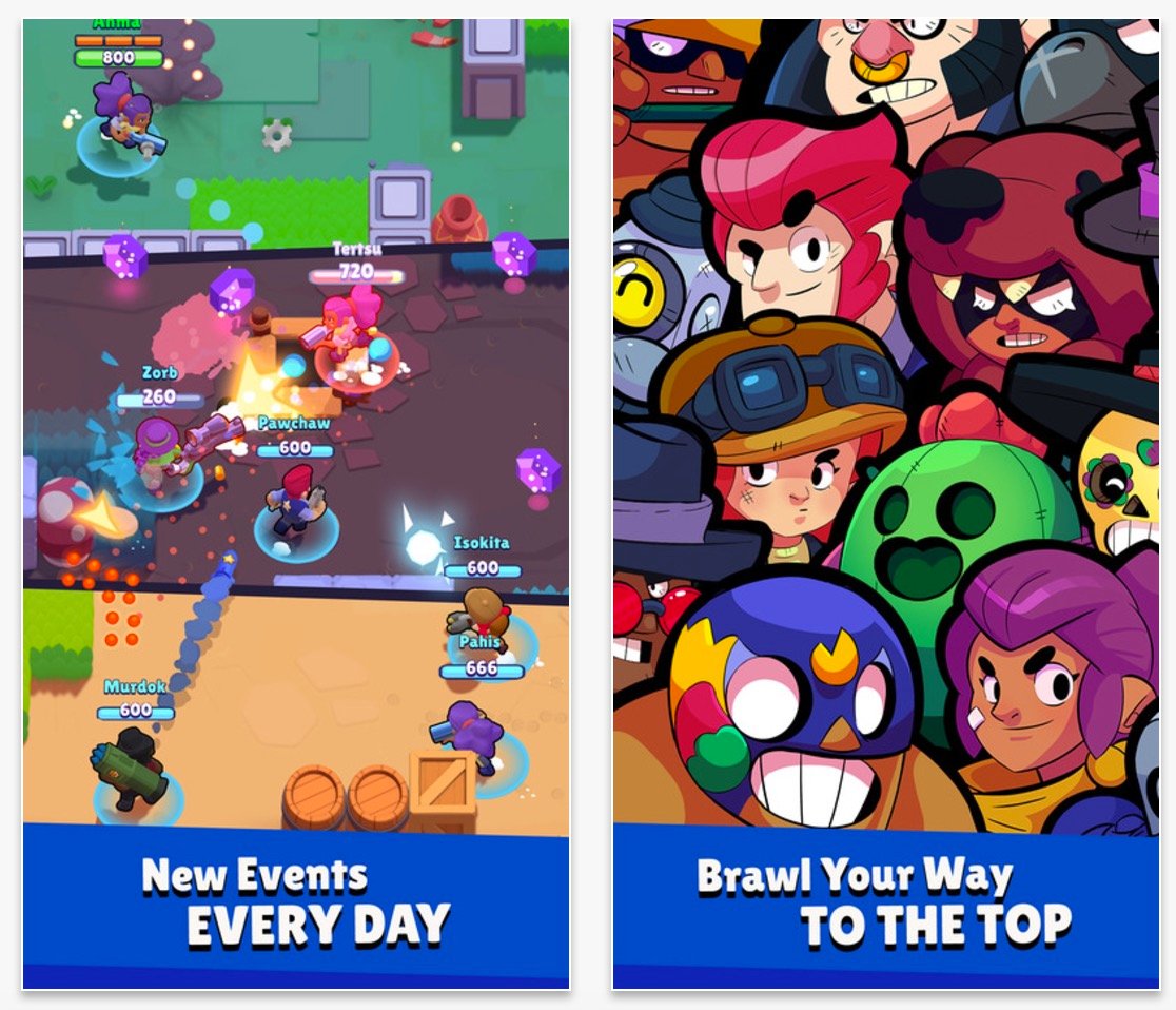 Как играть в бравл на хоноре. Игра Brawl Stars. Игроки Brawl Stars. Бета версия Brawl Stars. Brawl Stars 2017 года.