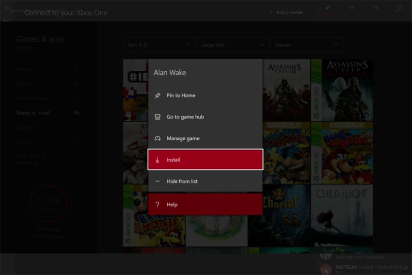 How to Transfer Xbox One game 7