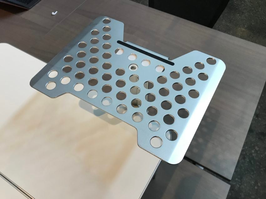The mount could be a little wider and use more nonslip material.