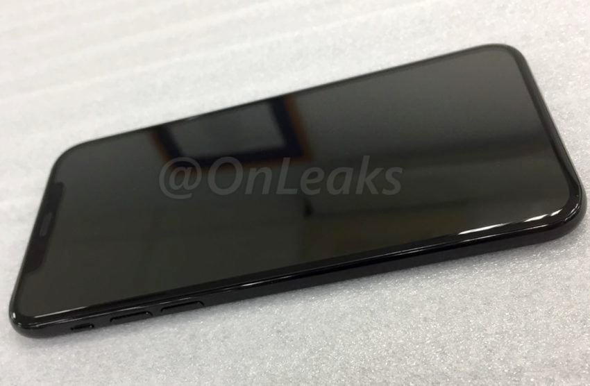 A look at what the front of the iPhone 8 may look like.